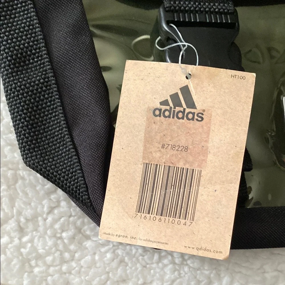 Adidas Yellow and Black Laptop Bag with Adjustable Strap